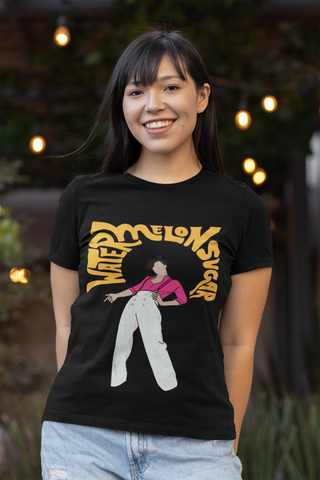 Harry Styles Watermelon Sugar Album Cover T-shirt, Multi color Unisex Tee | Harry Styles Merch |Merchkart Harry Styles Watermelon Sugar Album Cover T-shirt, Multi color Unisex Tee | Harry Styles Merch |Merchkart