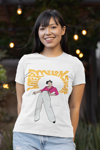 Harry Styles Watermelon Sugar Album Cover T-shirt, Multi color Unisex Tee | Harry Styles Merch |Merchkart Harry Styles Watermelon Sugar Album Cover T-shirt, Multi color Unisex Tee | Harry Styles Merch |Merchkart