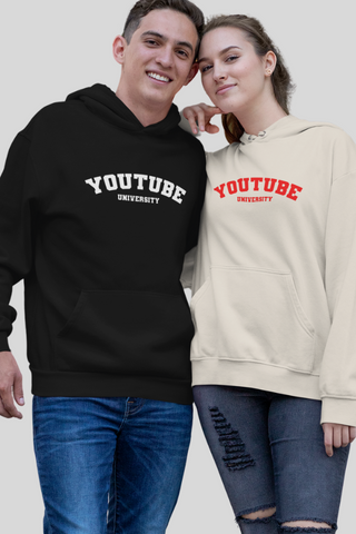 Youtube University Unisex Sweatshirt and hoodie, University alumni, Youtuber Sweatshirt,Graduated from youtube hoodie & sweatshirt Merchkart