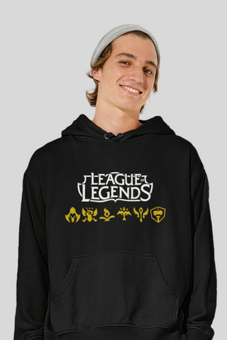 League of Legends Unisex fan art Unisex Black hoodie, League Unisex Black Hoodie, PC Gaming hoodie, warcraft hoodie, gaming hoodie,Merchkart