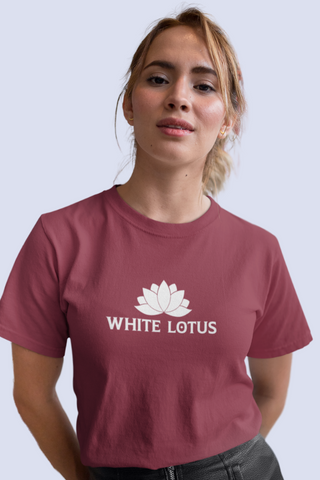 The White Lotus TV Show Unisex fan art t-shirt in multiple colors, White Lotus resort & Spa merchandise, TV Show HBO tshirt, Merchkart