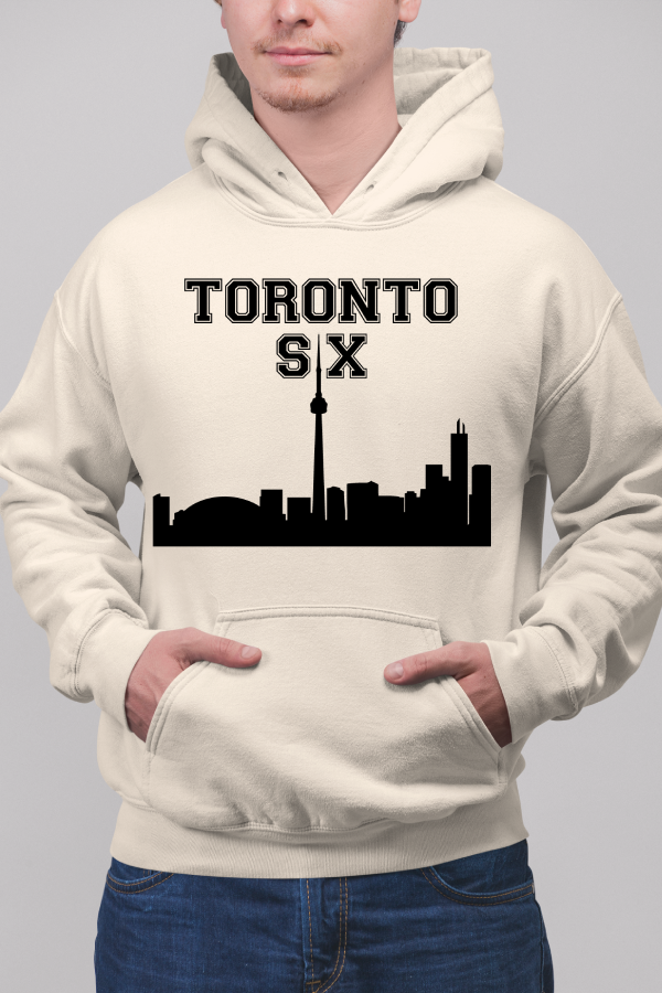 Toronto Canada Symbol Unisex Pullover | The Six | Toronto Skyline Sweatshirt Hoodie | Merchkart