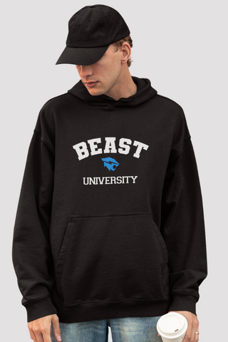 MrBeast University fan Unisex black hoodie and pullover, Most Famous YouTuber hoodie, MrBeast merch, Youtube influencer merch | Merchkart